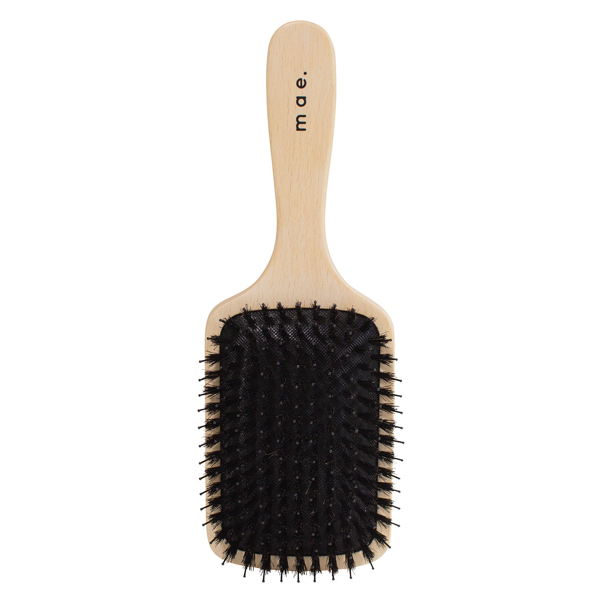 MAE Brush Natural Bristle Paddle