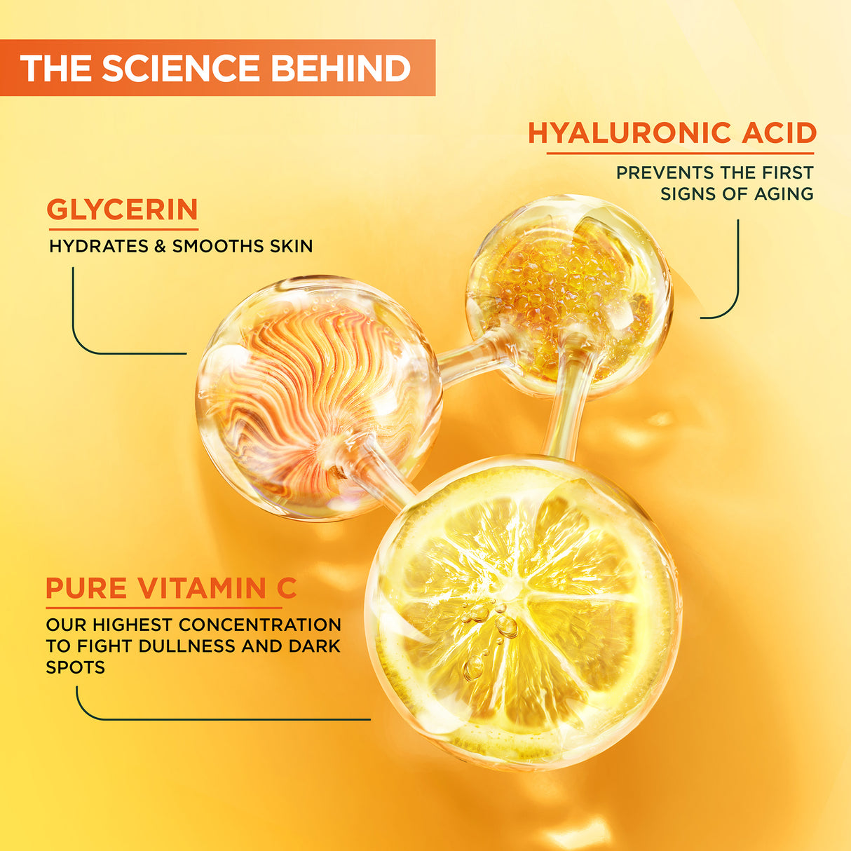 GARNIER Vitamin C Brightening Night Serum 30ml