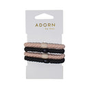 Adorn by Mae Elastic Woven Beige & Black 4