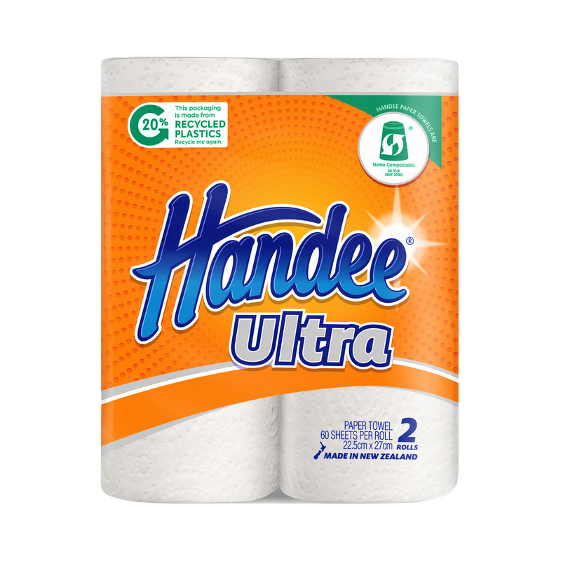 Handee Towels White Twin
