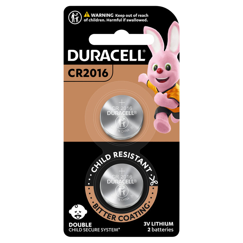 Duracell Specialty 2016 Lithium Batteries 2 Pack