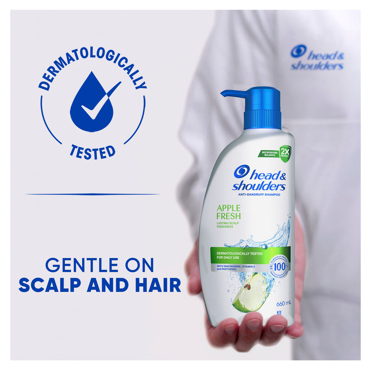Head & Shoulders Apple Fresh Shampoo 660ml