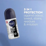 NIVEA Deo Inv. B&W Power R/On 50ml