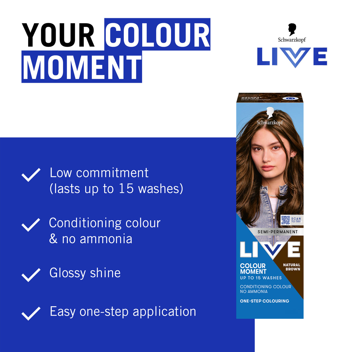 Schwarzkopf Live Color Baseline Natural Brown