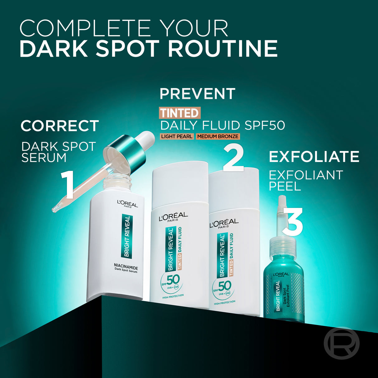 L'Oreal Bright Reveal Niacinamide Dark Spot Serum 30ml