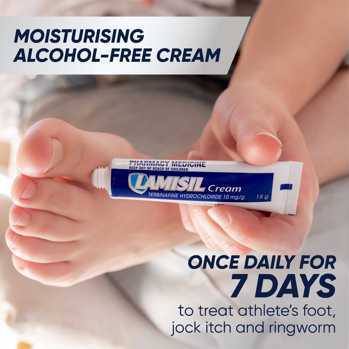 Lamisil Antifungal Athlete's Foot Cream 15 g