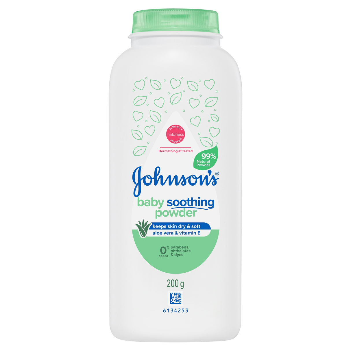 JOHNSONS Baby Pure Corn. A&VitE 200g