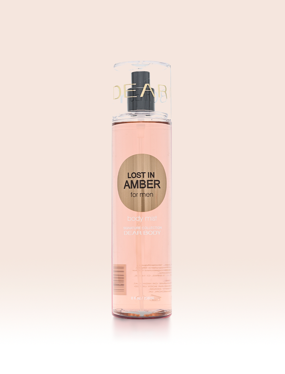 Dear Body Lost In Amber Fragrance Mist For Men 236ml