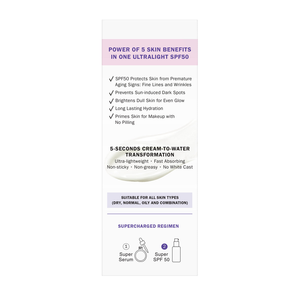 OLAY SUPER SPF50 50ML