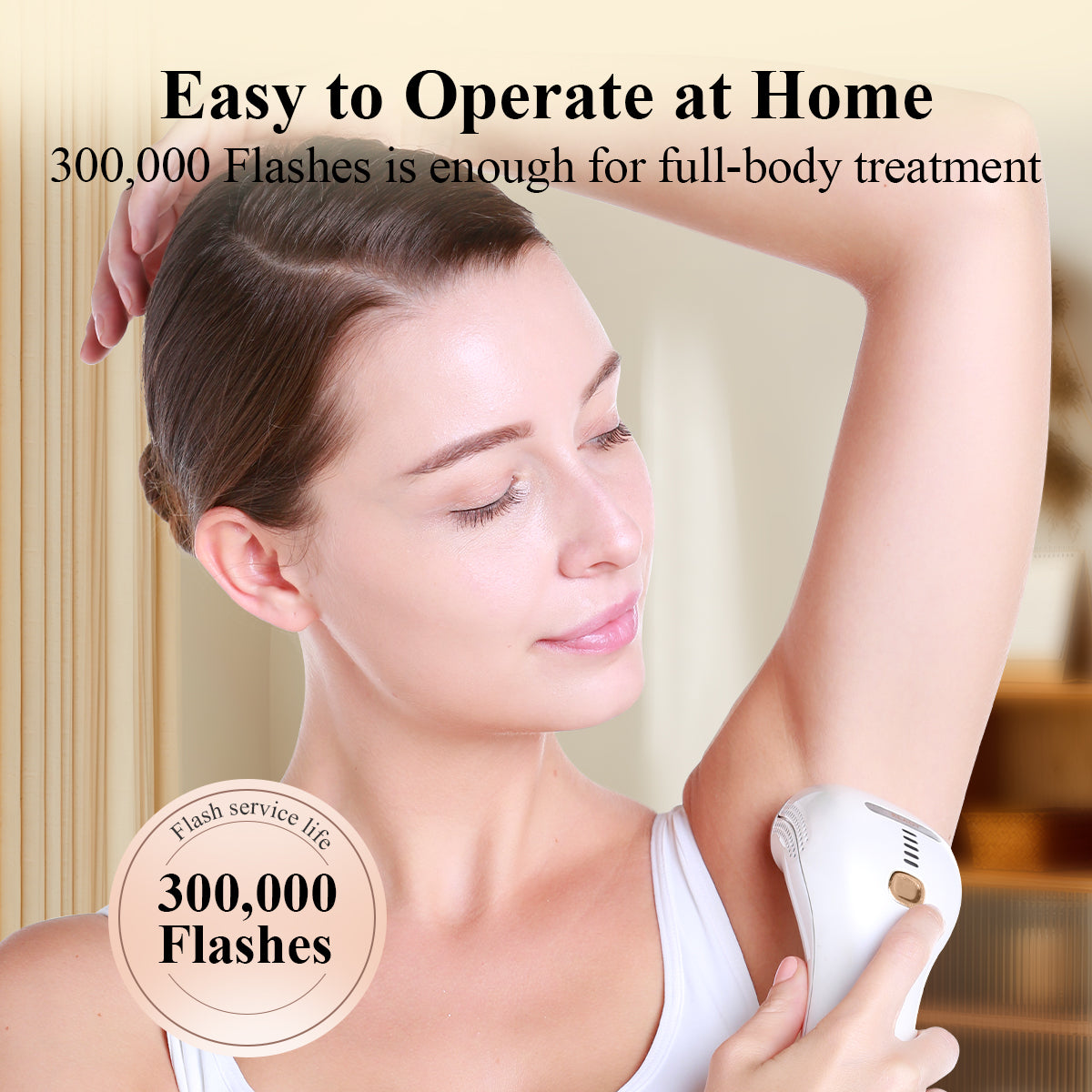 TouchBeauty Face & Body IPL Hair Removal Device
