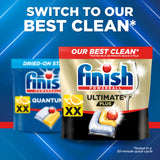 Finish Ultimate All in 1 Dish Washer Tablet Lemon Sparkle 50pk