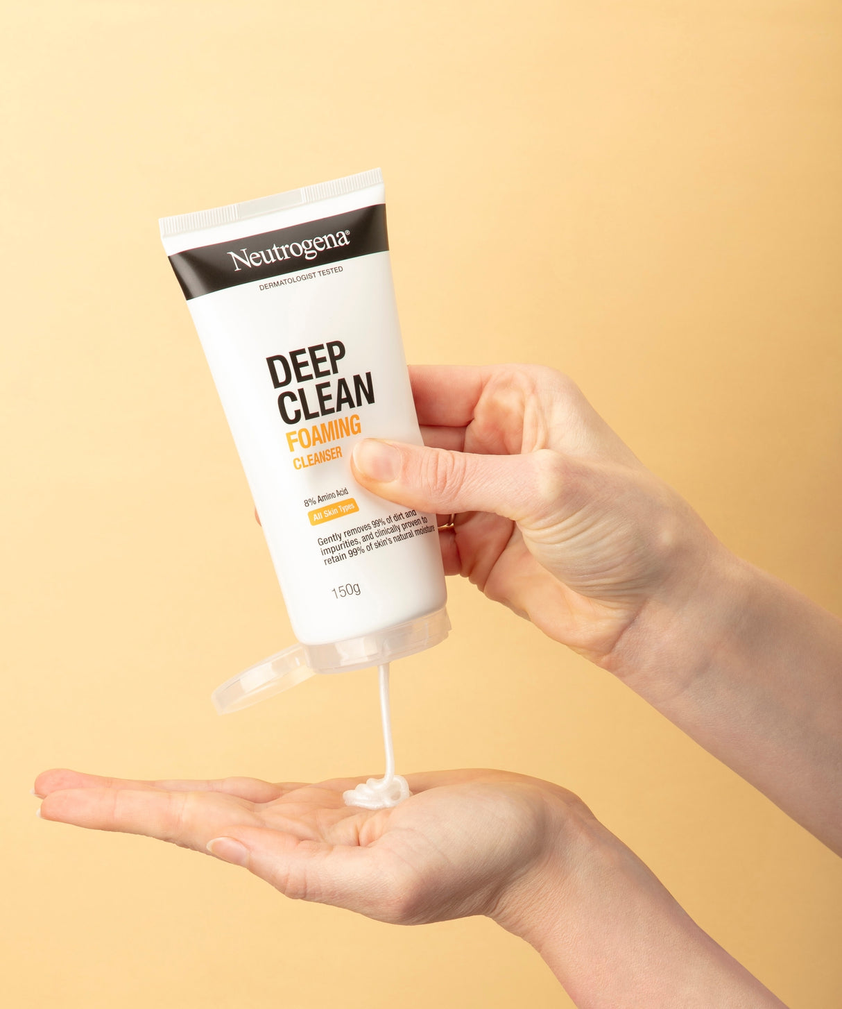 Neutrogena Deep Clean Gentle Foam Cleanser 150g