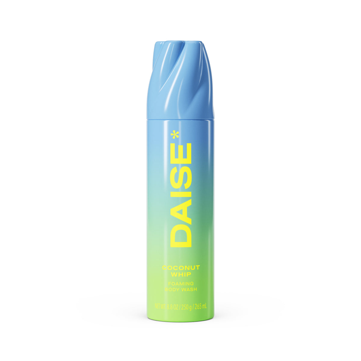 DAISE Foaming Body Wash in Coconut Whip, 8.8 oz/ 250 g / 265 mL