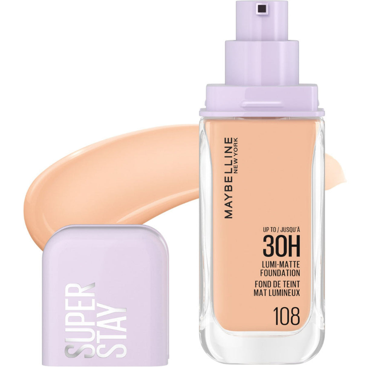 Maybelline Superstay Luminous Matte Foundation 108