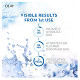 OLAY LUMINOUS HYALURON+ NIACINAMIDE GEL SERUM 30ML.
