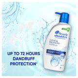 Head & Shoulders Clean & Balanced Shampoo 660ml