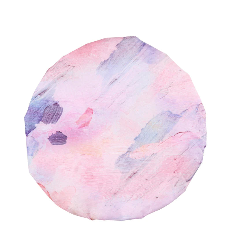 Designer Brands Make A Splash Shower Cap Blush Strokes