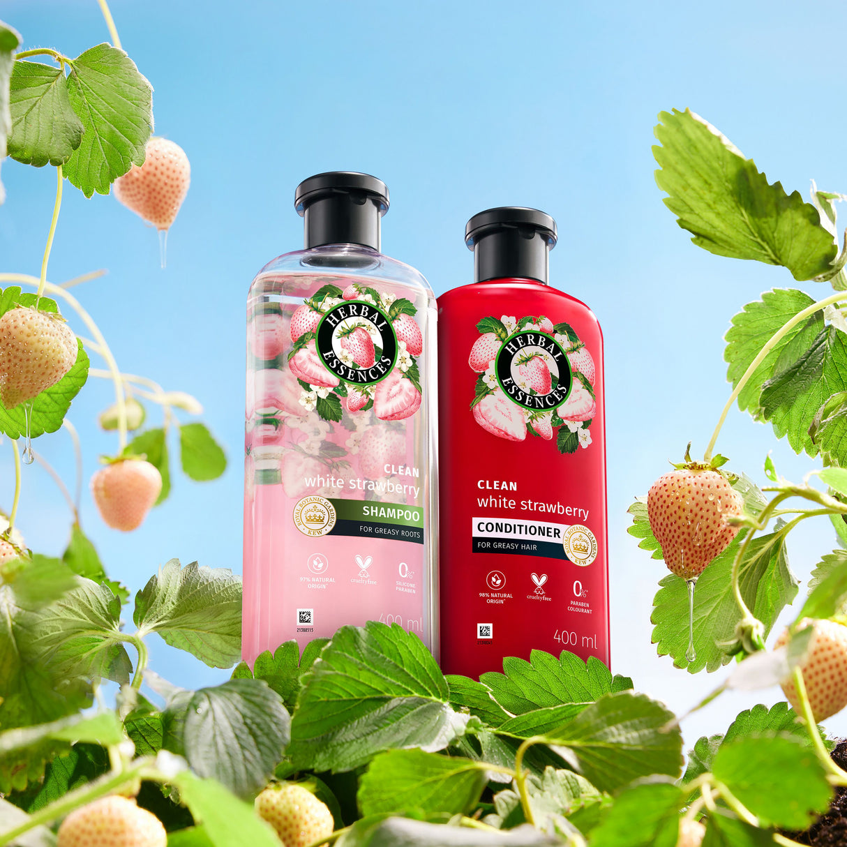 Herbal Essences Bio: Renew Cleansing Conditioner White Strawberry & Mint 400ml