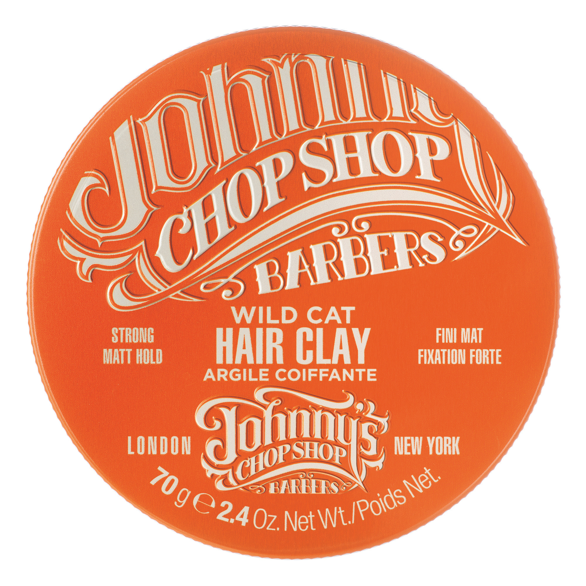 Johnny's Chop Shop Barbers Strong Matt Hold Clay 70g