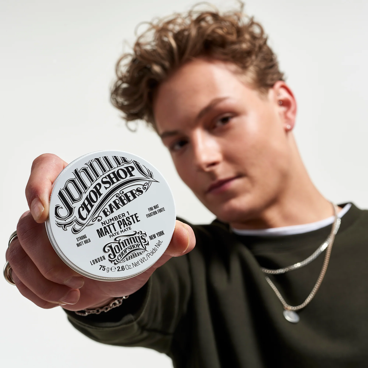 Johnny's Chop Shop Barbers No1 Matt Paste