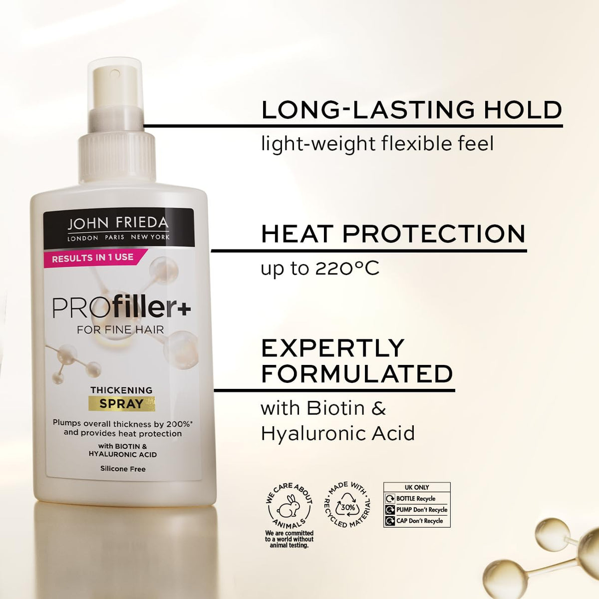John Freida Profiller & Thickening Spray 150ml