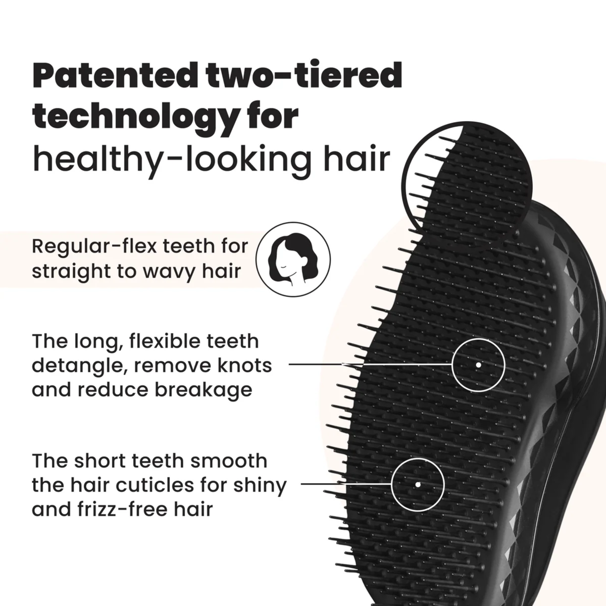 Tangle Teezer Original Black Panther