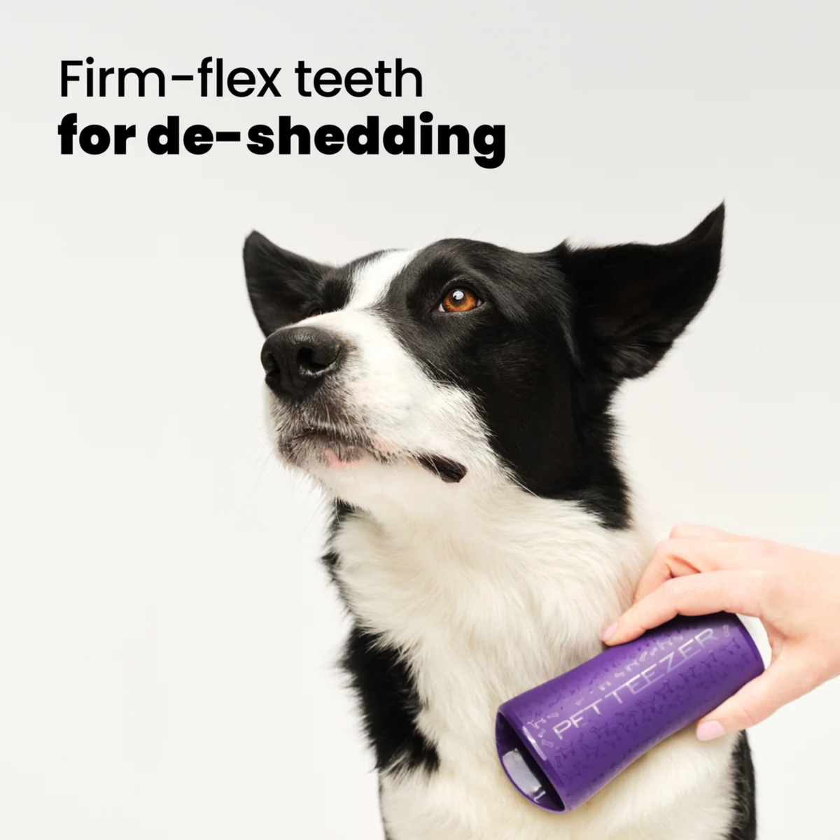 Tangle Teezer Pet De-Shedding Purple and Black large