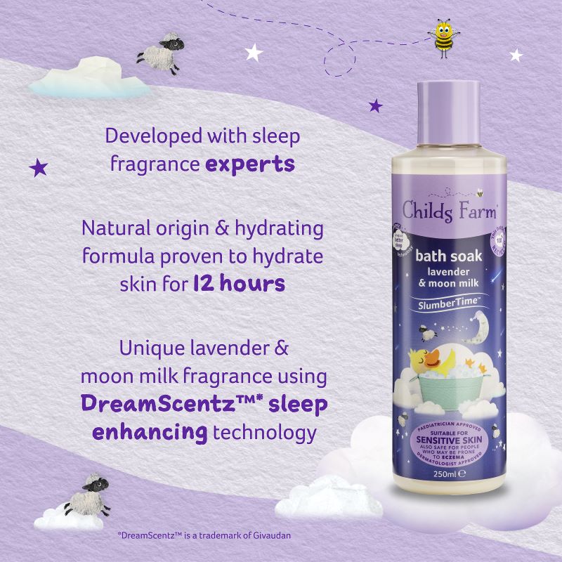 Childs Farm Lavender & Moon Milk Bath Soak 250ml
