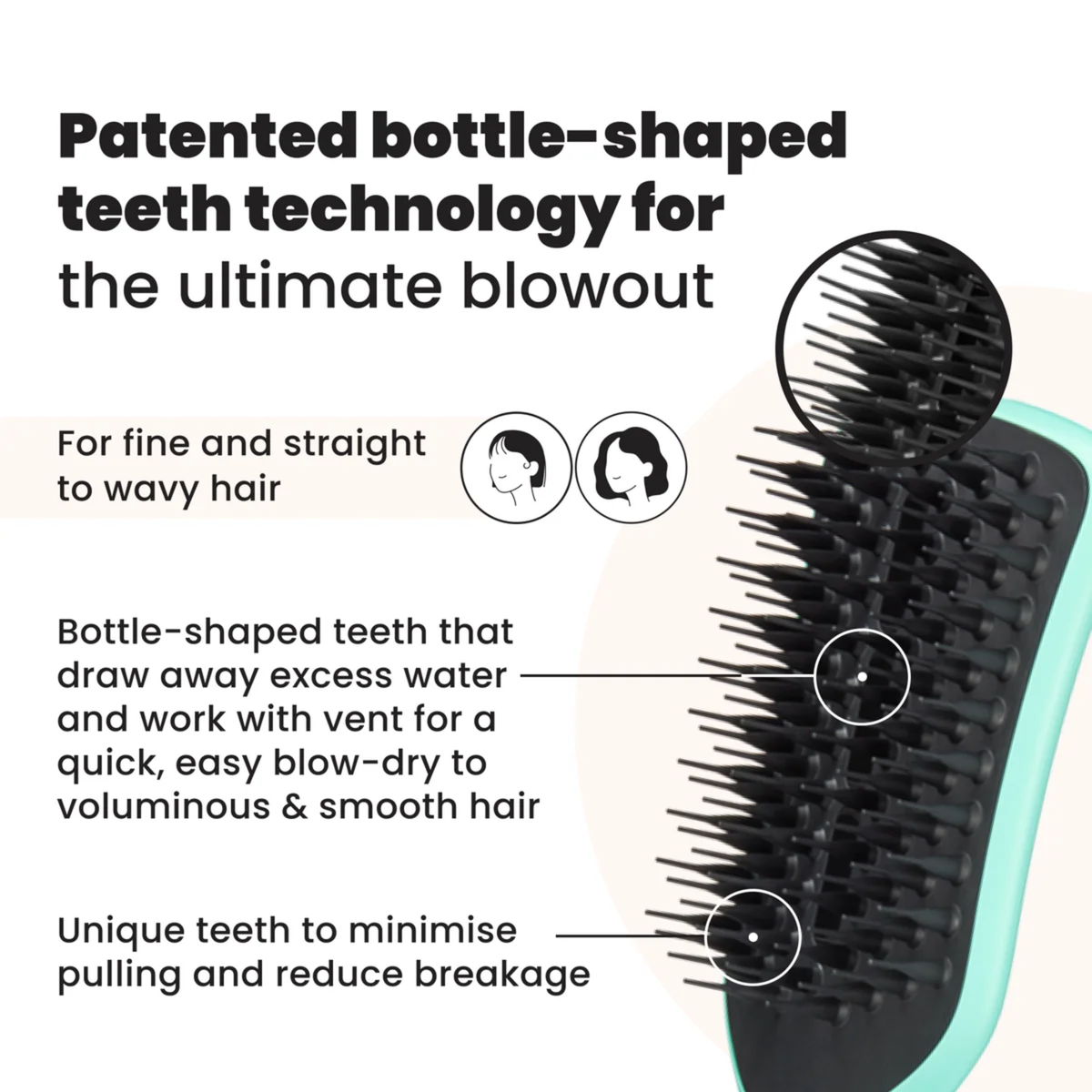 Tangle Teezer Easy Dry & Go Brush Sweet Pea