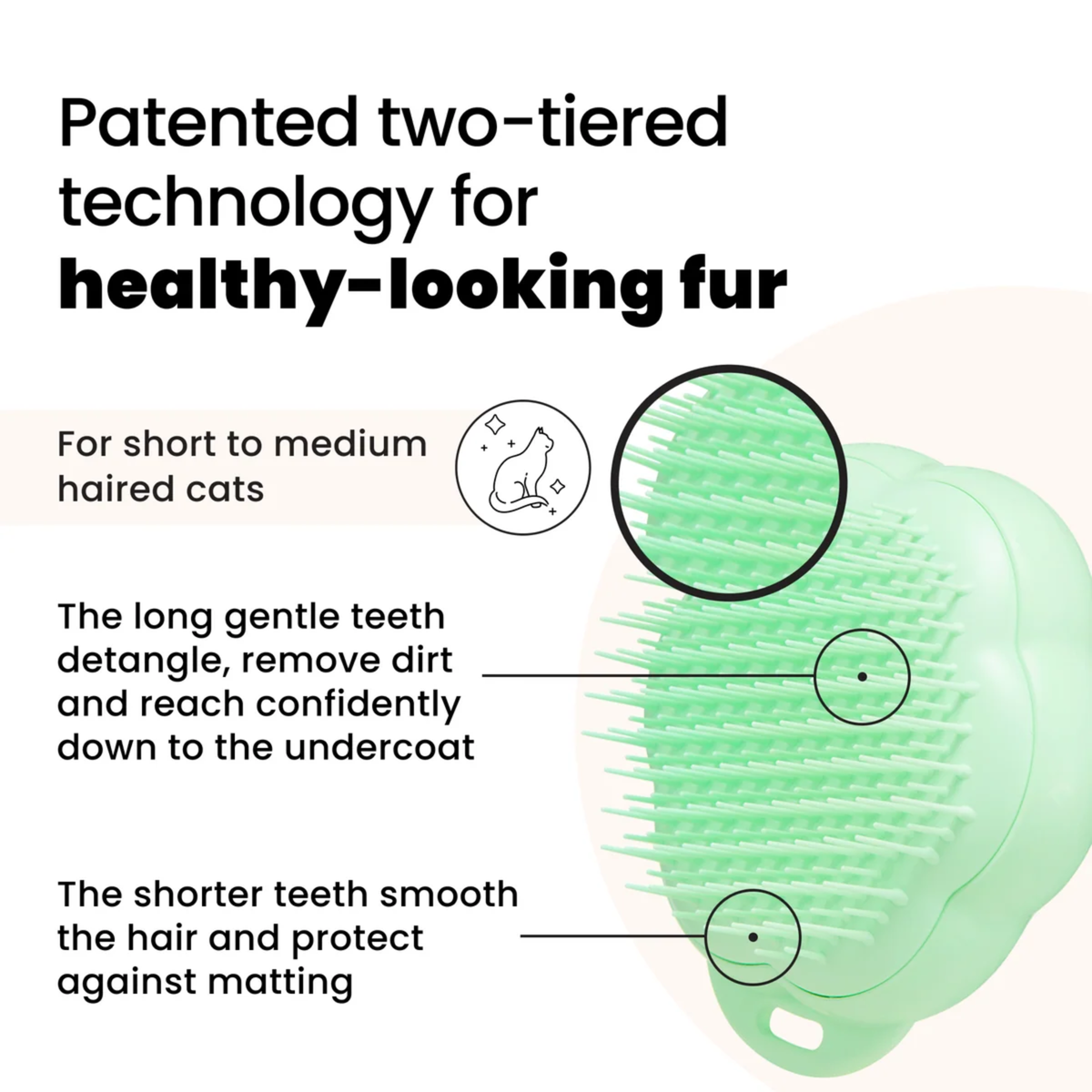 Tangle Teezer Cat Grooming Brush