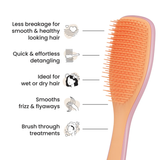 TANGLE Teezer Ultimate Detangler Hairbrush Raspberry & Apricot