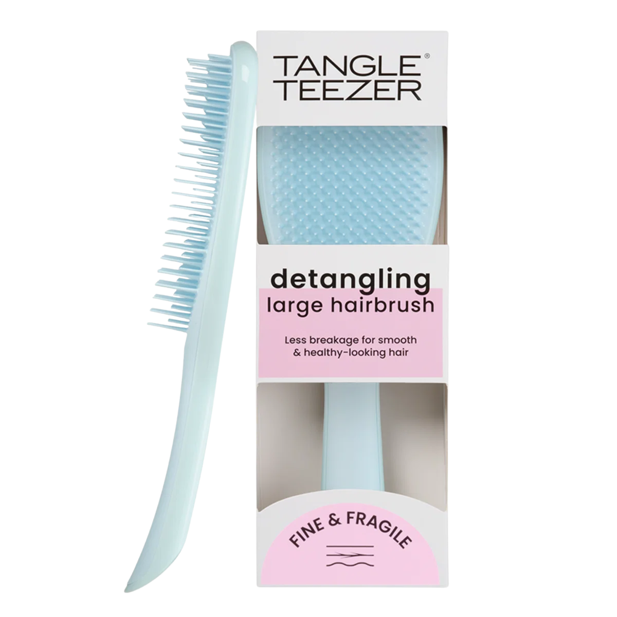 Tangle Teezer Large Ultimate Detangler Fine & Fragile Seafoam Blue
