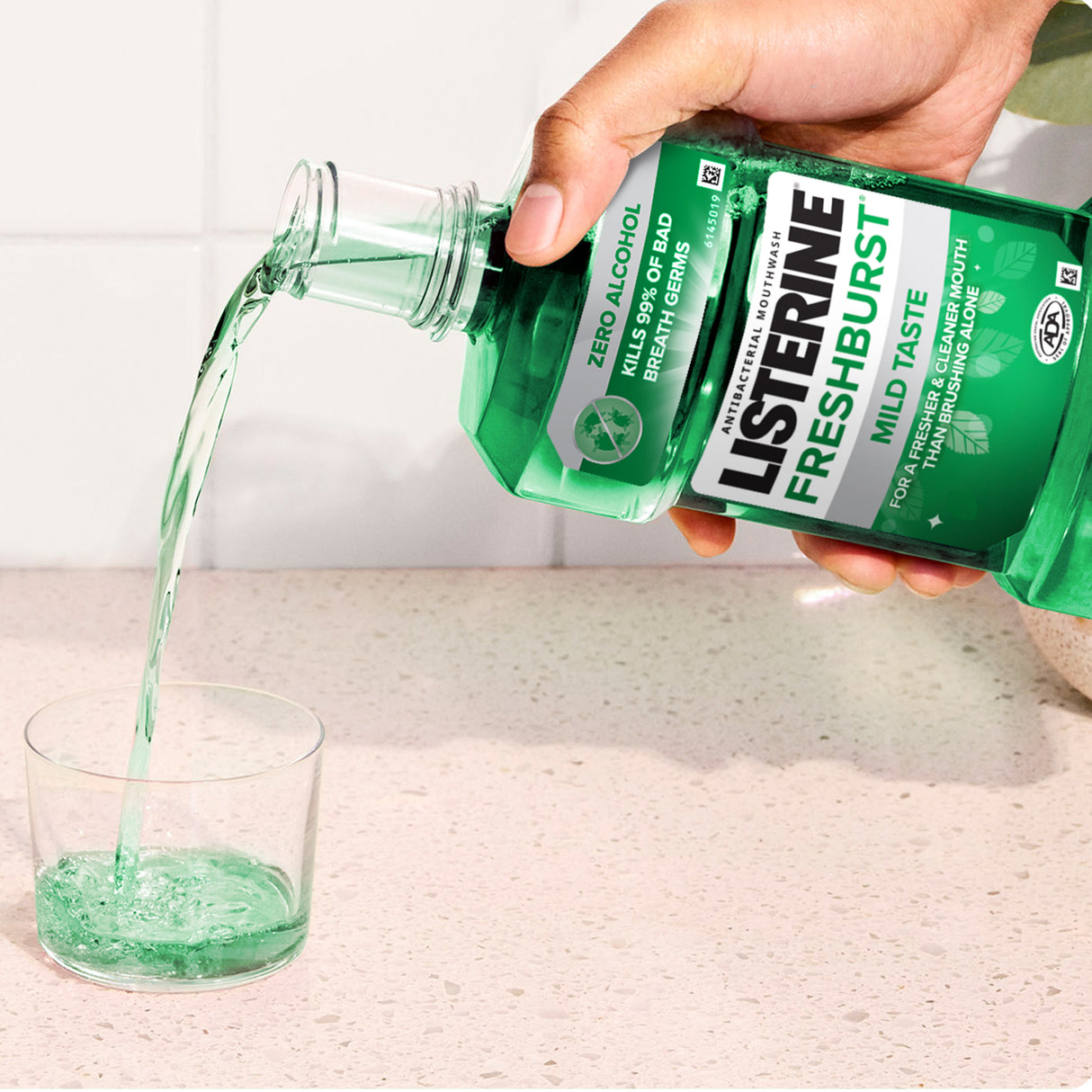 Listerine Mouthwash Freshburst Zero Alcohol 500ml