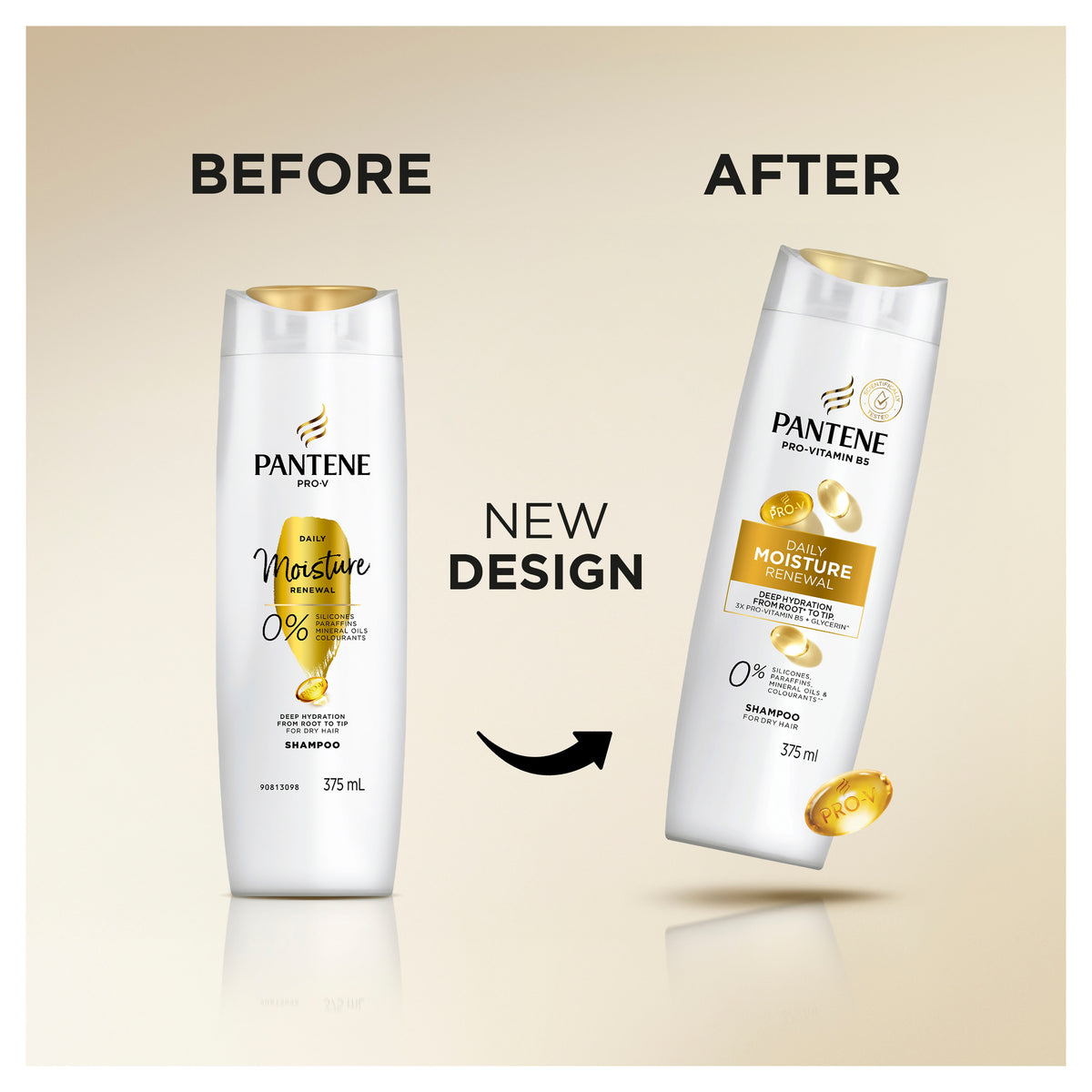 PANTENE Smooth & Sleek Shampoo 375ml
