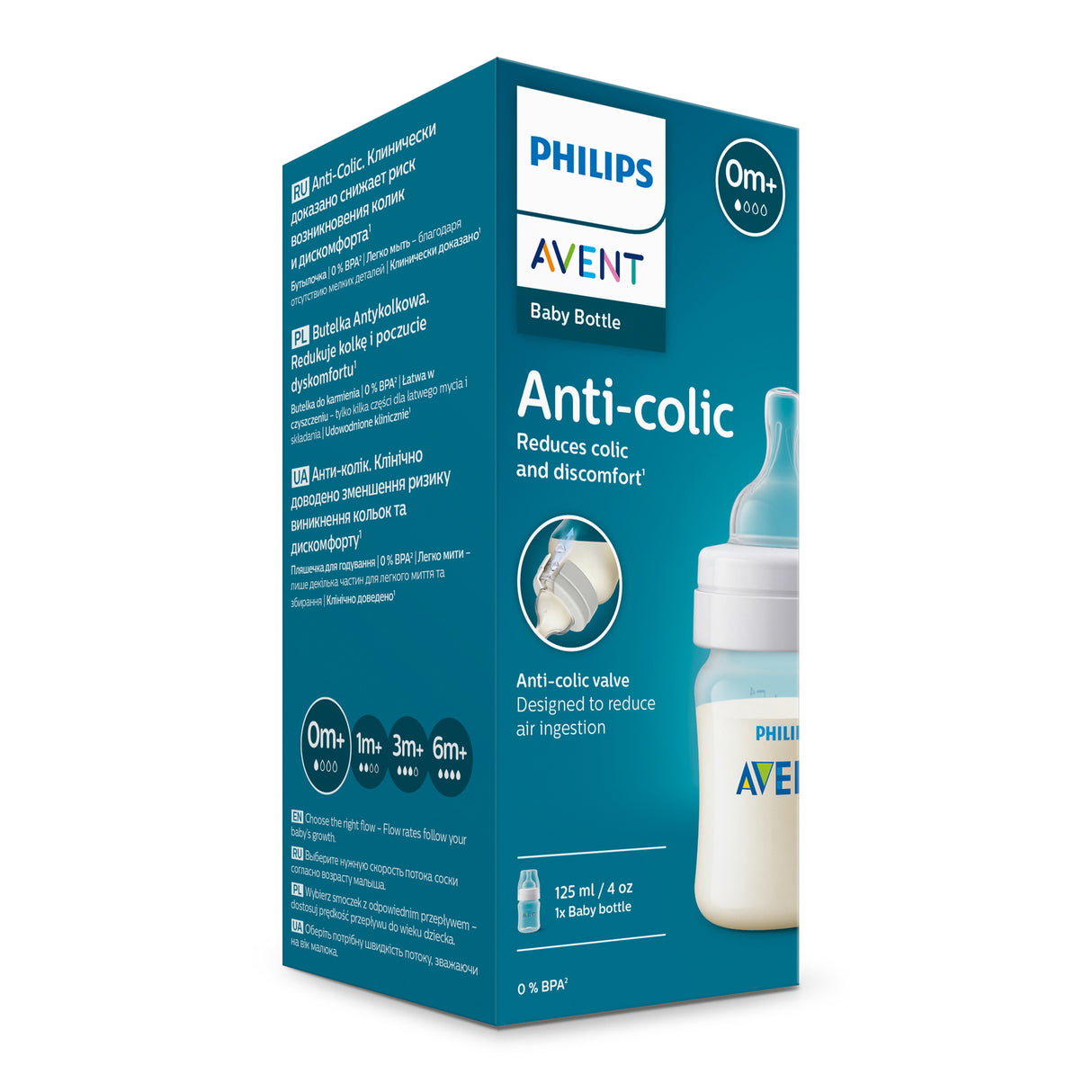 Philips Avent Anti-colic Bottle 125ml 1pk