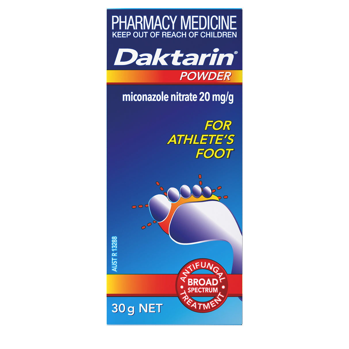 DAKTARIN Powder 2% 30g