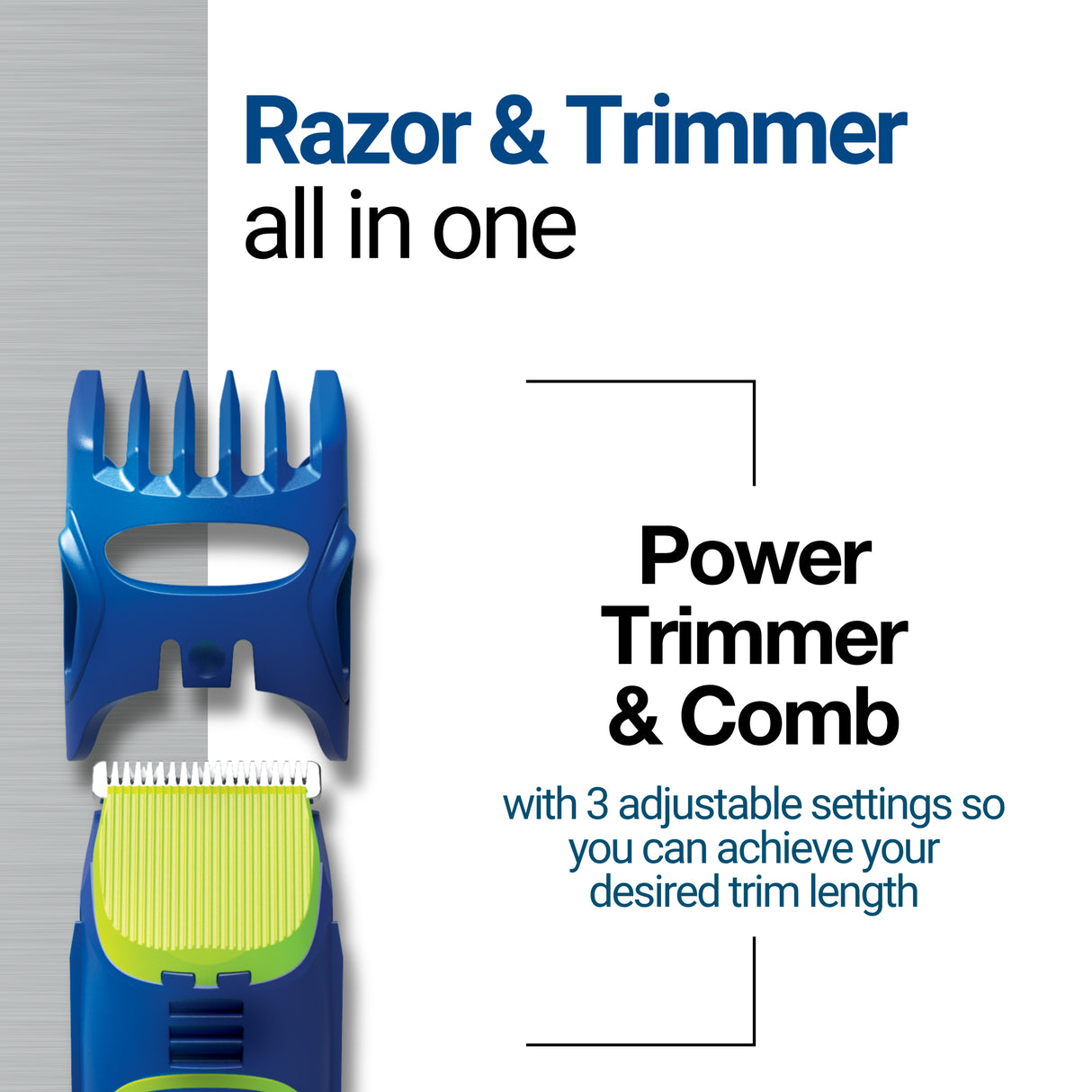 Schick Hydro 5 4-in1 Groomer Razor