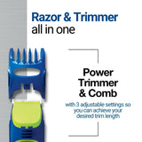 Schick Hydro 5 4-in1 Groomer Razor