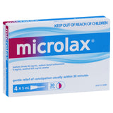 MICROLAX Micro enemas 4pk