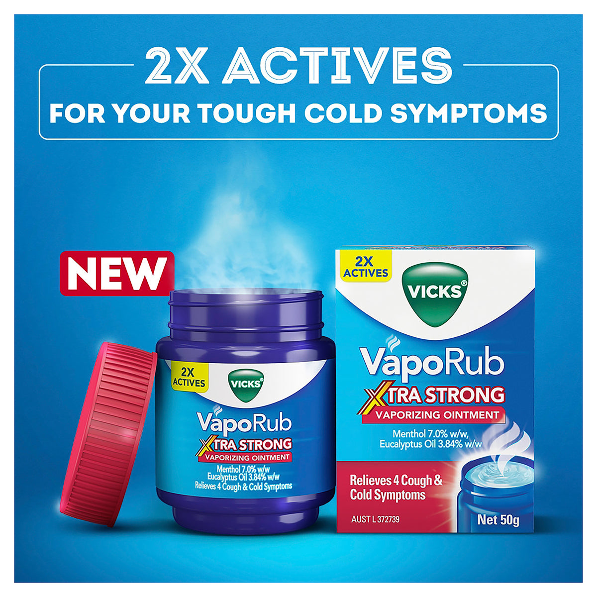 VICKS Xtra Strong Vaporub 100g