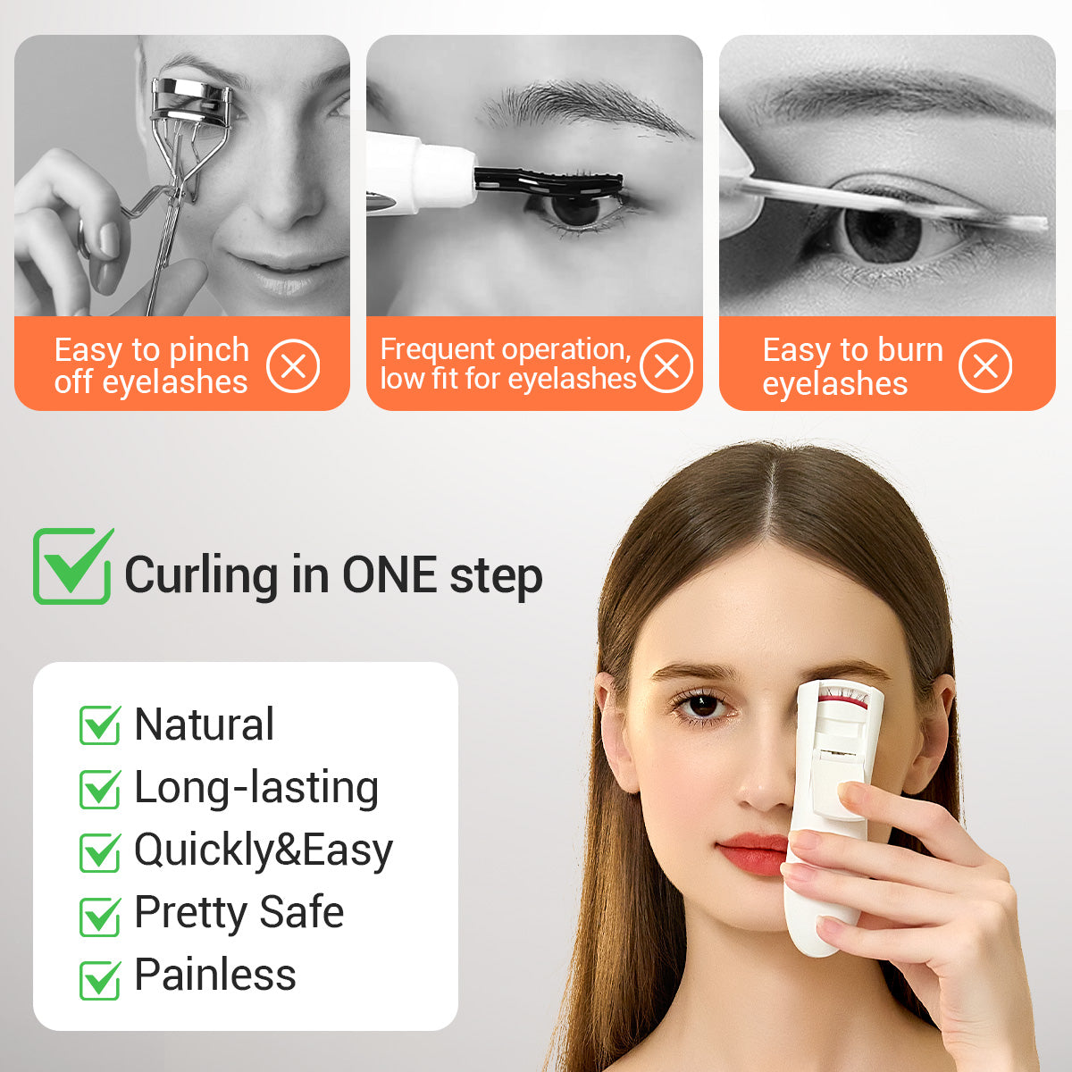 TOUCHBeauty Digital Heated Eyelash Curler