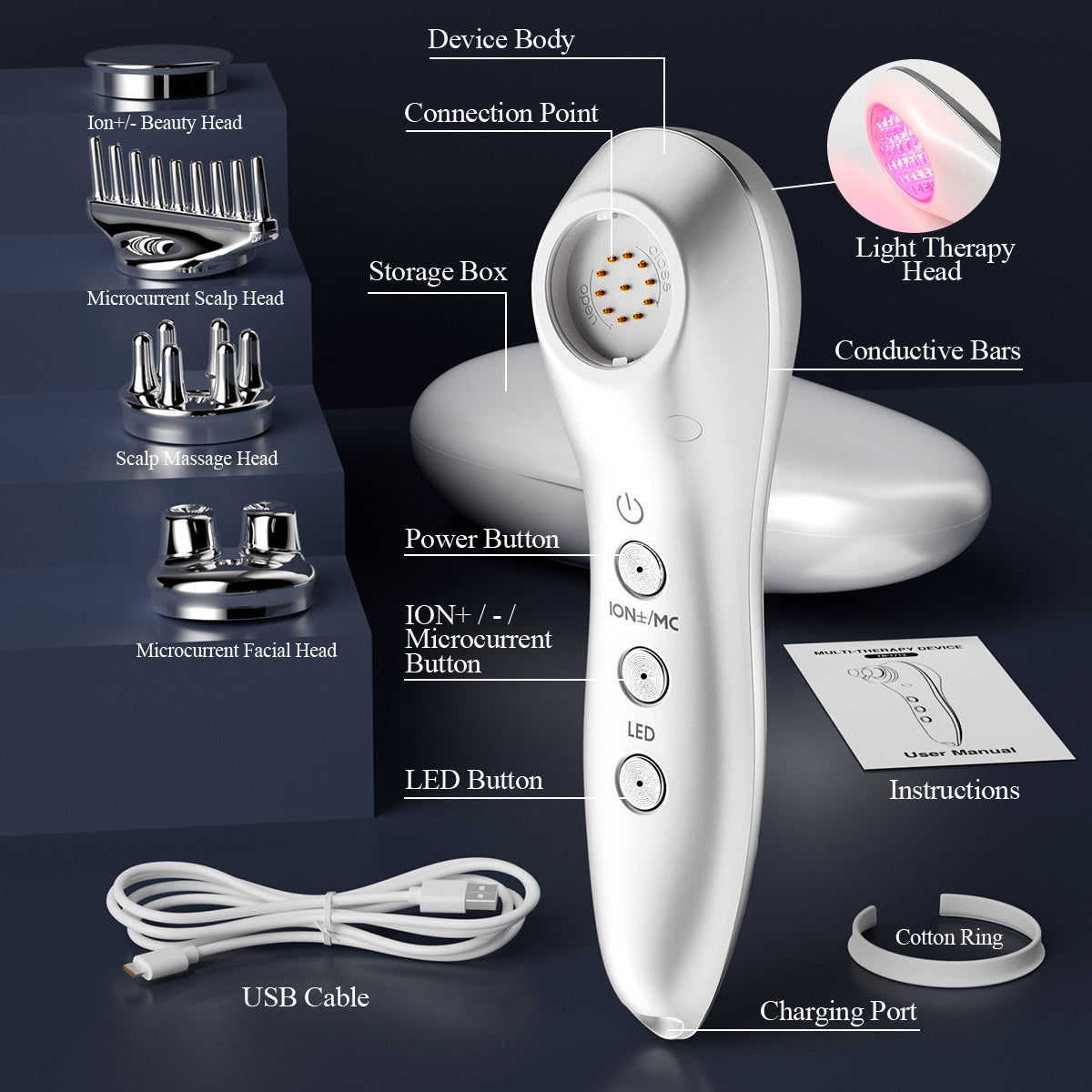 TOUCHBeauty Multi Therapy Device