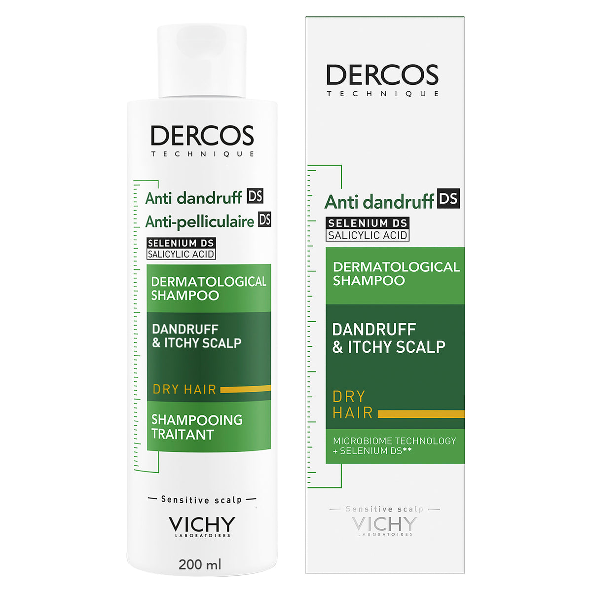 Vichy Dercos Anti-Dandruff Shampoo Dry Hair 200ml