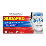 SUDAFED Sinus Pain Day & Night Sinus PE 24 Pack