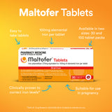 Maltofer Iron 370 mg 30 Tablets