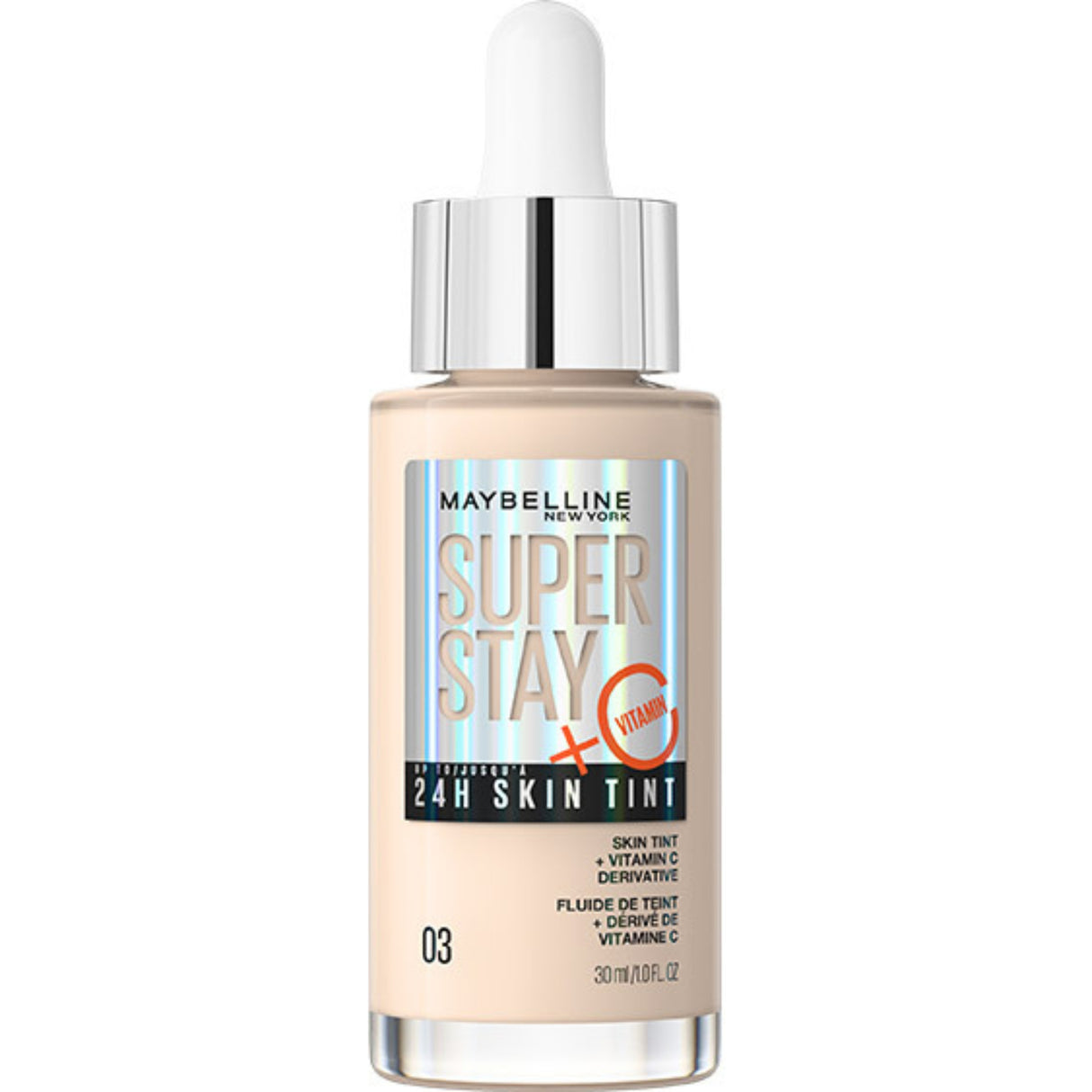 Maybelline Super stay Glow Skin tint 24 Hour 03