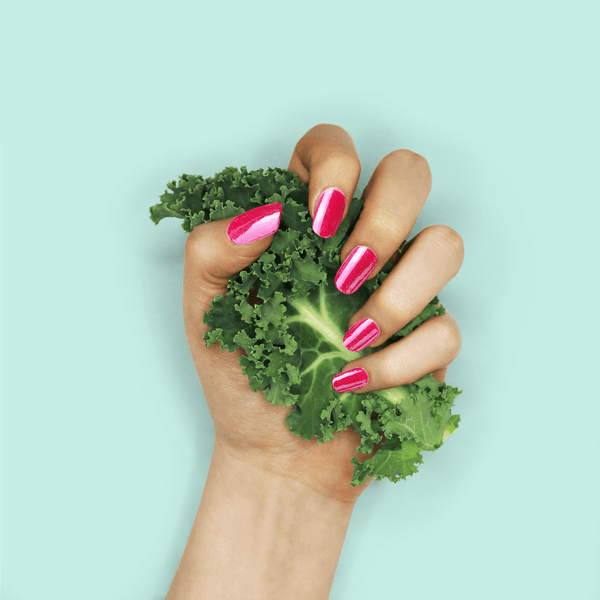 RAWW Kale'd It Nail Lacquer Strawberry Bang