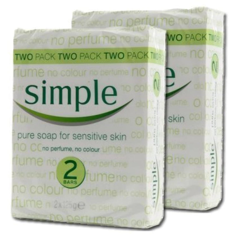 Simple Pure Soap Sensitive Twin 125g