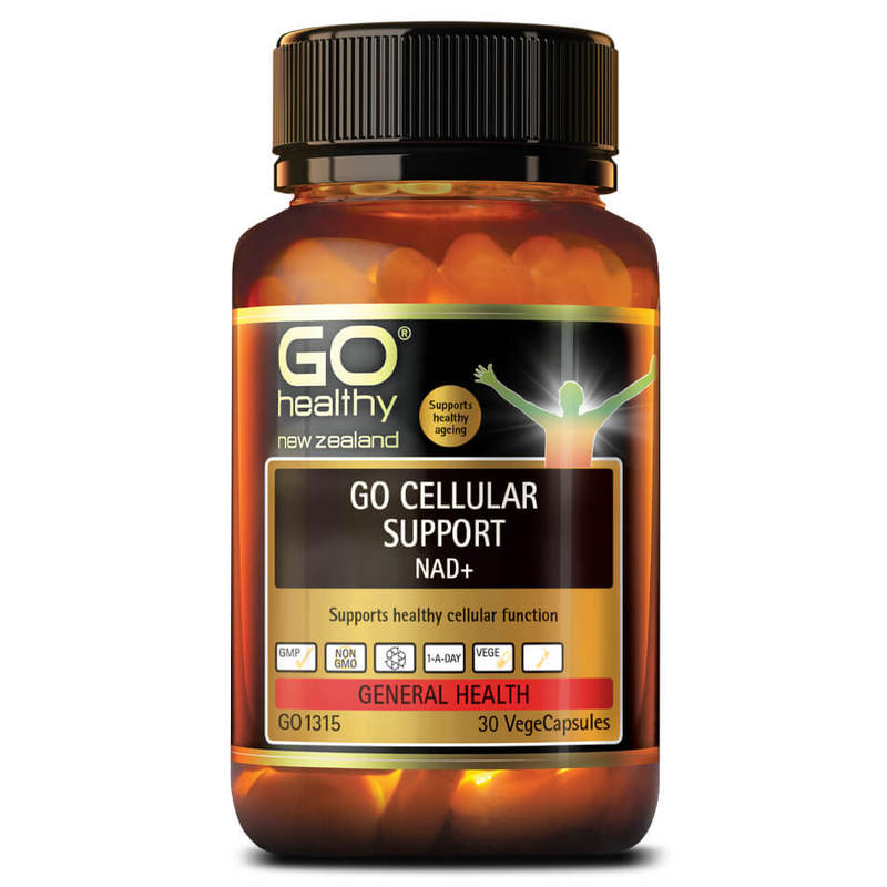 GO Healthy Cellular Support NAD+ 30 Vege Capsules