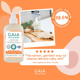 GAIA Natural Baby Bath & Body Wash 500ml